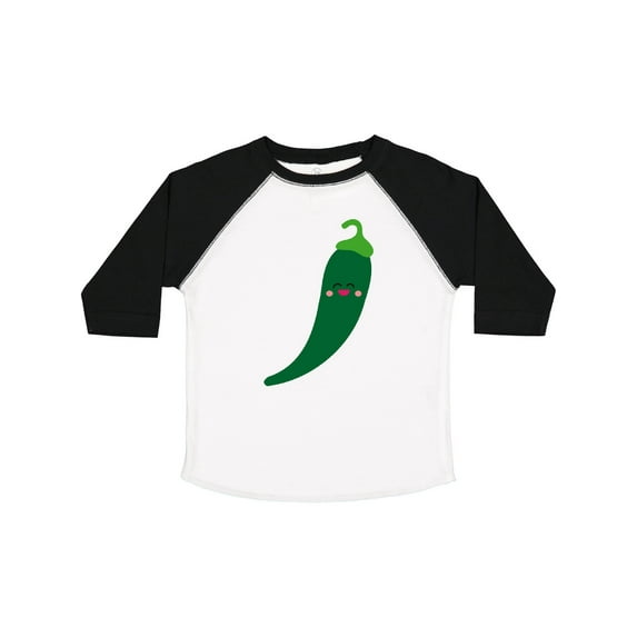 Inktastic Green Chili Pepper Kawaii Boys or Girls Toddler T-Shirt
