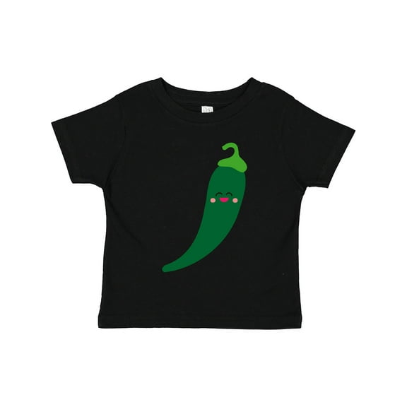 Inktastic Green Chili Pepper Kawaii Boys or Girls Toddler T-Shirt