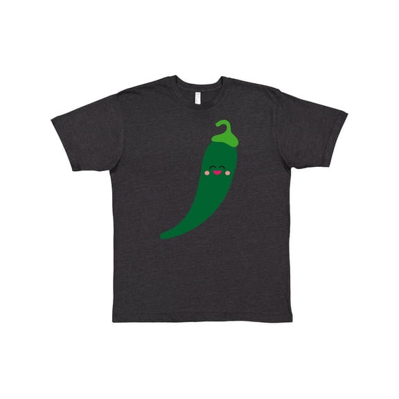 Inktastic Green Chili Pepper Kawaii T-Shirt