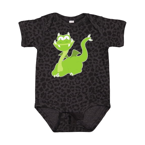 Inktastic Green Dragon Boys or Girls Baby Bodysuit
