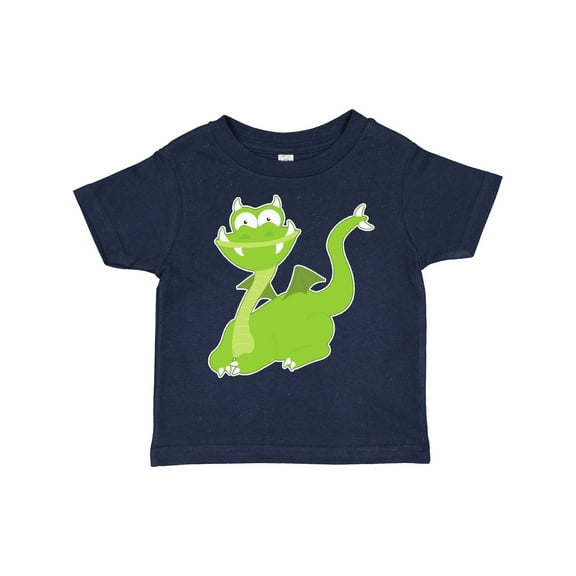 Inktastic Green Dragon Boys or Girls Toddler T-Shirt