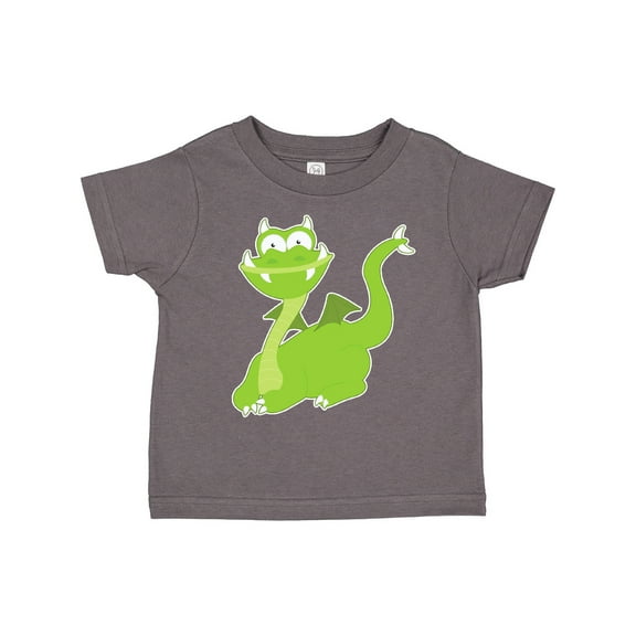 Inktastic Green Dragon Boys or Girls Toddler T-Shirt