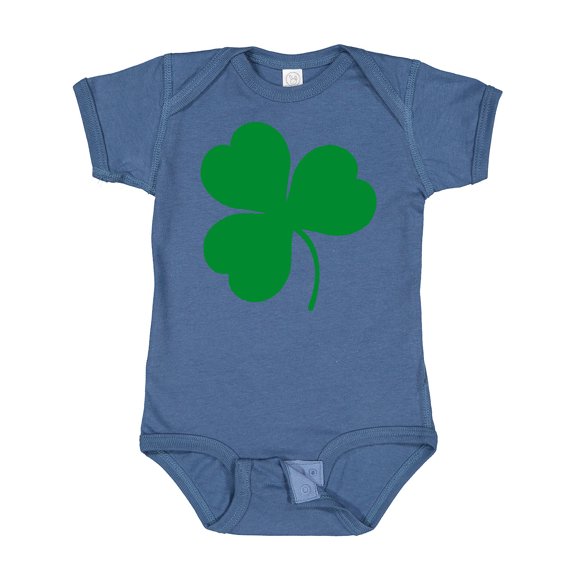 Inktastic Green Irish Shamrock Clover Boys or Girls Baby Bodysuit