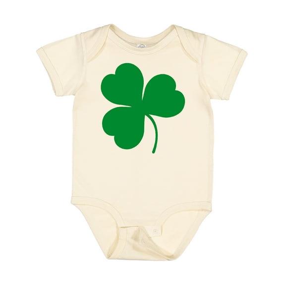 Inktastic Green Irish Shamrock Clover Boys or Girls Baby Bodysuit