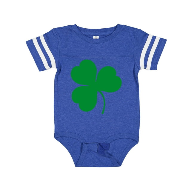 Inktastic Green Irish Shamrock Clover Boys or Girls Baby Bodysuit