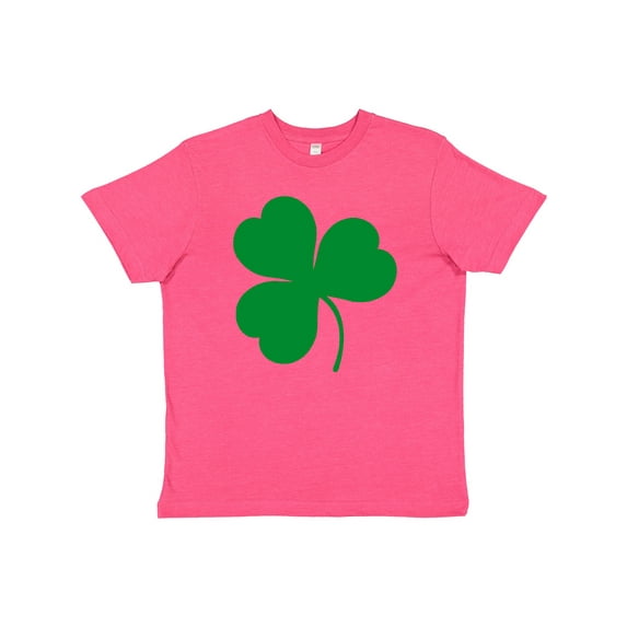 Inktastic Green Irish Shamrock Clover Youth T-Shirt