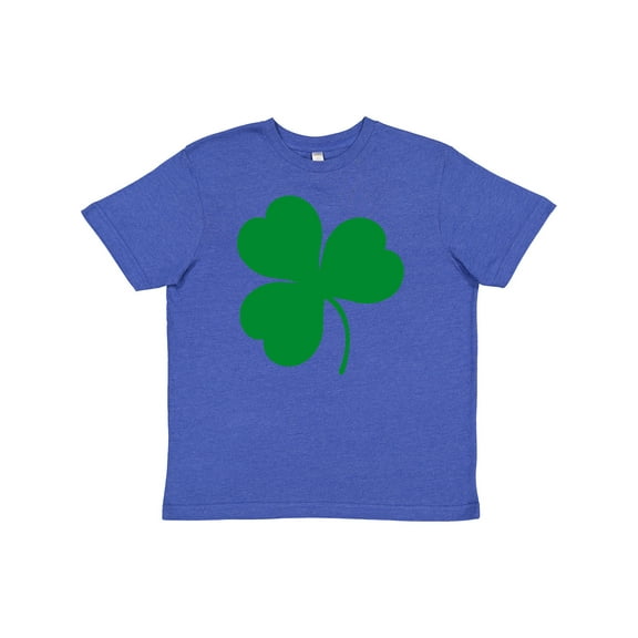 Inktastic Green Irish Shamrock Clover Youth T-Shirt