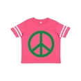 thumbnail image 1 of Inktastic Green Symbol Peace Sign Boys or Girls Toddler T-Shirt, 1 of 5