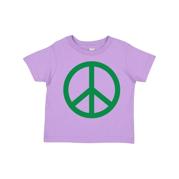 Inktastic Green Symbol Peace Sign Boys or Girls Toddler T-Shirt