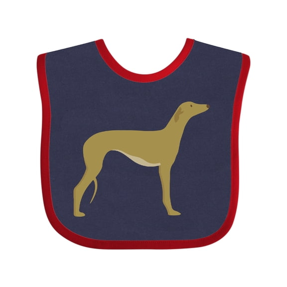 Inktastic Greyhound Boys or Girls Baby Bib