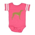 thumbnail image 1 of Inktastic Greyhound Boys or Girls Baby Bodysuit, 1 of 5