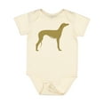 thumbnail image 1 of Inktastic Greyhound Boys or Girls Baby Bodysuit, 1 of 5