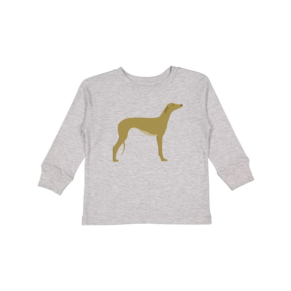 Inktastic Greyhound Boys or Girls Long Sleeve Toddler T-Shirt