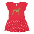 thumbnail image 1 of Inktastic Greyhound Gift Baby Girl Dress, 1 of 4
