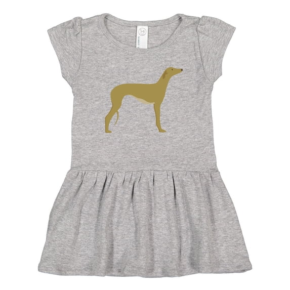 Inktastic Greyhound Girls Toddler Dress