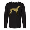 thumbnail image 1 of Inktastic Greyhound Long Sleeve T-Shirt, 1 of 5
