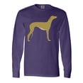 thumbnail image 1 of Inktastic Greyhound Long Sleeve T-Shirt, 1 of 5
