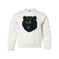thumbnail image 1 of Inktastic Grizzly Bear Youth Sweatshirt, 1 of 4