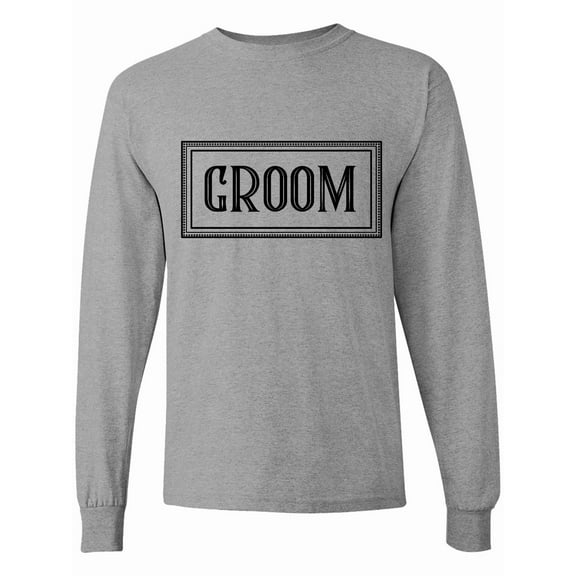 Inktastic Groom Long Sleeve T-Shirt