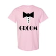 thumbnail image 1 of Inktastic Groom Mock Tuxedo T-Shirt, 1 of 5