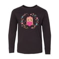 thumbnail image 1 of Inktastic Groundhog Day Cute Girls Long Sleeve Youth T-Shirt, 1 of 5