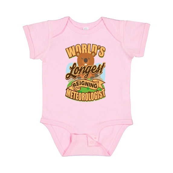 Inktastic Groundhog Day Meterologist Weather Boys or Girls Baby Bodysuit