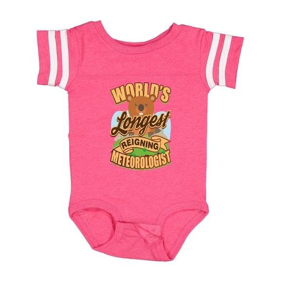 Inktastic Groundhog Day Meterologist Weather Boys or Girls Baby Bodysuit