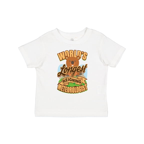 Inktastic Groundhog Day Meterologist Weather Boys or Girls Toddler T-Shirt