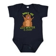 thumbnail image 1 of Inktastic Groundhog Day Wake Me when Winter is over Boys or Girls Baby Bodysuit, 1 of 5