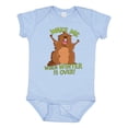 thumbnail image 1 of Inktastic Groundhog Day Wake Me when Winter is over Boys or Girls Baby Bodysuit, 1 of 5