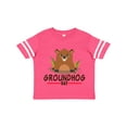 thumbnail image 1 of Inktastic Groundhog Day with Cute Groundhog Illustration Boys or Girls Toddler T-Shirt, 1 of 5