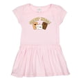 thumbnail image 1 of Inktastic Group Hug S'More Girls Toddler Dress, 1 of 4