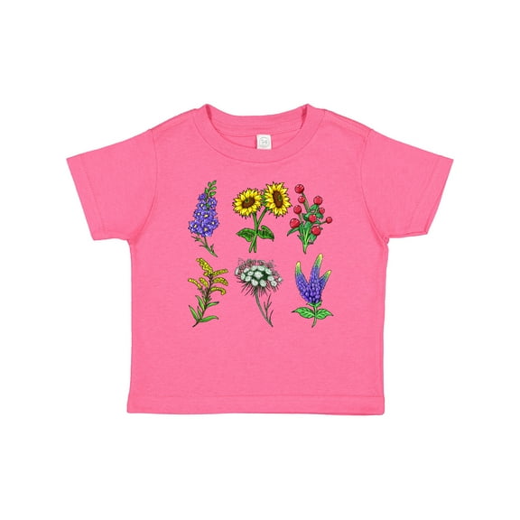 Inktastic Group of Beautiful Wildflowers Boys or Girls Baby T-Shirt
