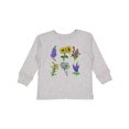 thumbnail image 1 of Inktastic Group of Beautiful Wildflowers Boys or Girls Long Sleeve Toddler T-Shirt, 1 of 5