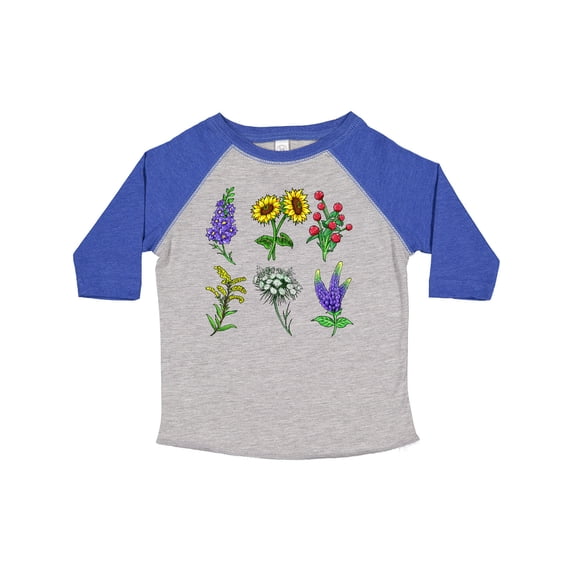 Inktastic Group of Beautiful Wildflowers Boys or Girls Toddler T-Shirt