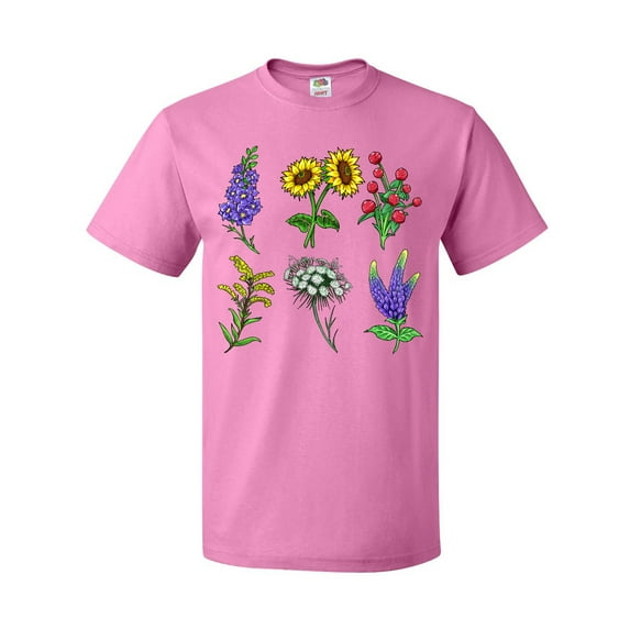 Inktastic Group of Beautiful Wildflowers T-Shirt