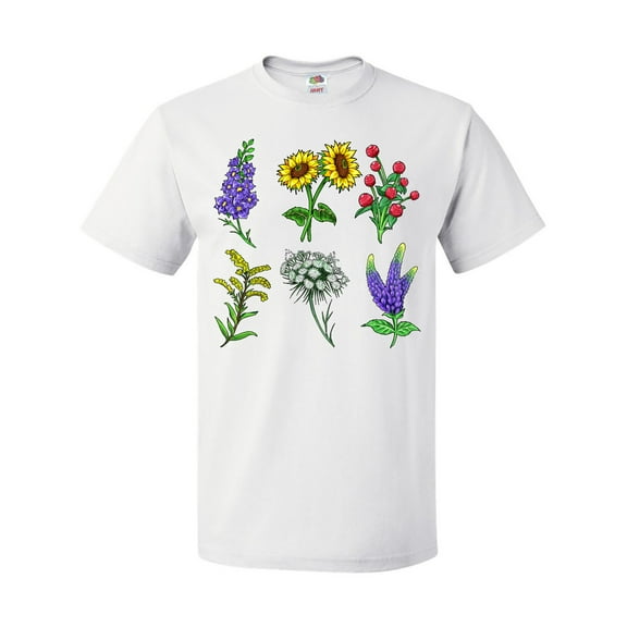 Inktastic Group of Beautiful Wildflowers T-Shirt