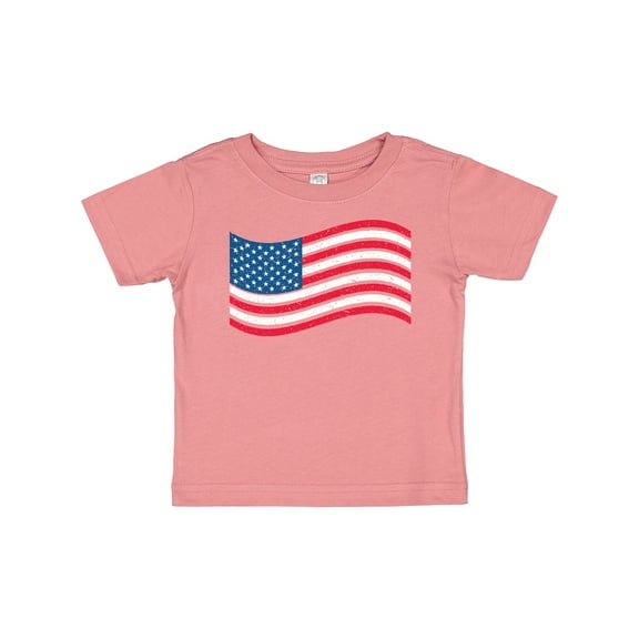Inktastic Grunge American Flag Boys or Girls Baby T-Shirt