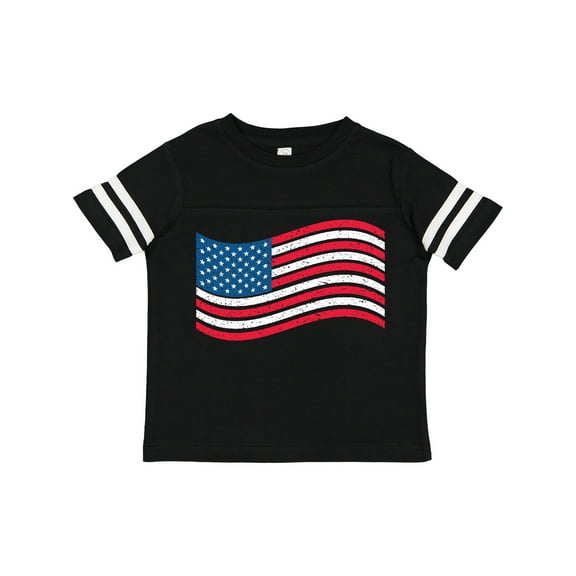 Inktastic Grunge American Flag Boys or Girls Toddler T-Shirt