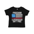 thumbnail image 1 of Inktastic Grunge American Flag Freedom Isn't Free Boys or Girls Toddler T-Shirt, 1 of 5