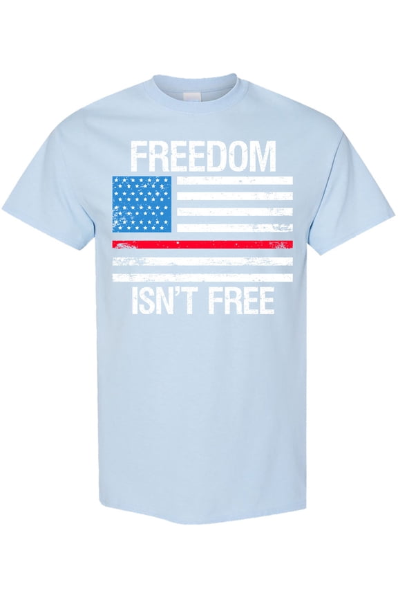 Grunge American Flag Freedom Isn't Free T-Shirt
