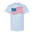 thumbnail image 1 of Inktastic Grunge American Flag T-Shirt, 1 of 5