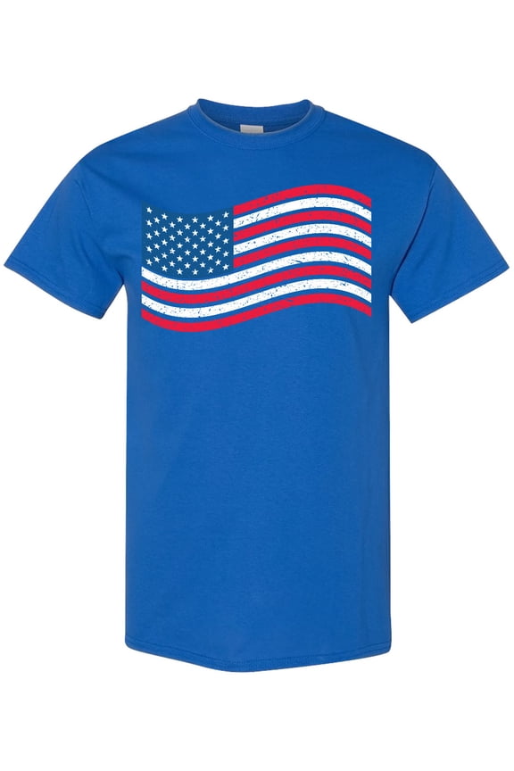 Grunge American Flag T-Shirt