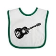 thumbnail image 1 of Inktastic Grunge Guitar Boys or Girls Baby Bib, 1 of 4
