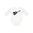 thumbnail image 1 of Inktastic Grunge Guitar Boys or Girls Long Sleeve Baby Bodysuit, 1 of 5