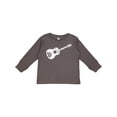 thumbnail image 1 of Inktastic Grunge Guitar Boys or Girls Long Sleeve Toddler T-Shirt, 1 of 5