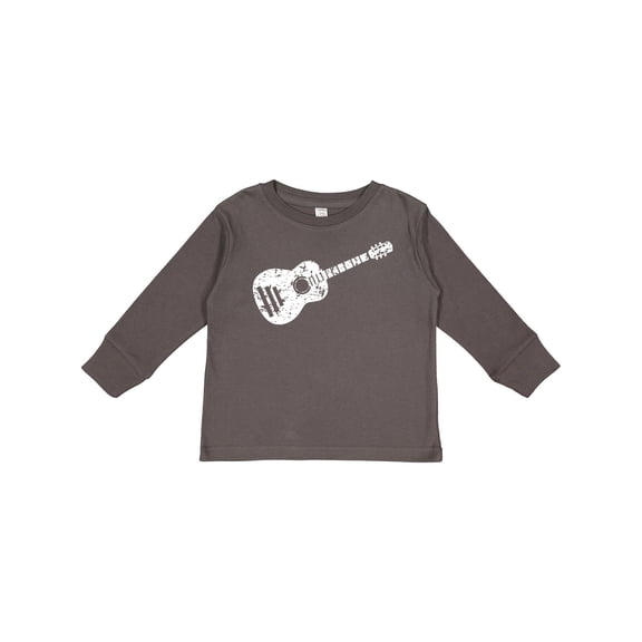 Inktastic Grunge Guitar Boys or Girls Long Sleeve Toddler T-Shirt