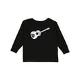 thumbnail image 1 of Inktastic Grunge Guitar Boys or Girls Long Sleeve Toddler T-Shirt, 1 of 5