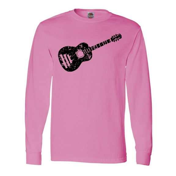 Inktastic Grunge Guitar Long Sleeve T-Shirt