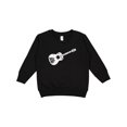 thumbnail image 1 of Inktastic Grunge Guitar Toddler Sweatshirt, 1 of 4
